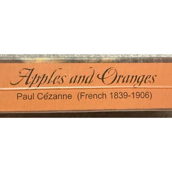 Apples And Oranges Paul Cezanne Fine Art Puzzle 500 Pieces 18" x 24" VTG 2002 - Picture 5 of 6